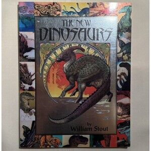 The New Dinosaurs Paperback By William Stout Very Good Condition